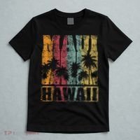 Retro Vintage Tropical Maui Hawaii T-Shirt thumb 5