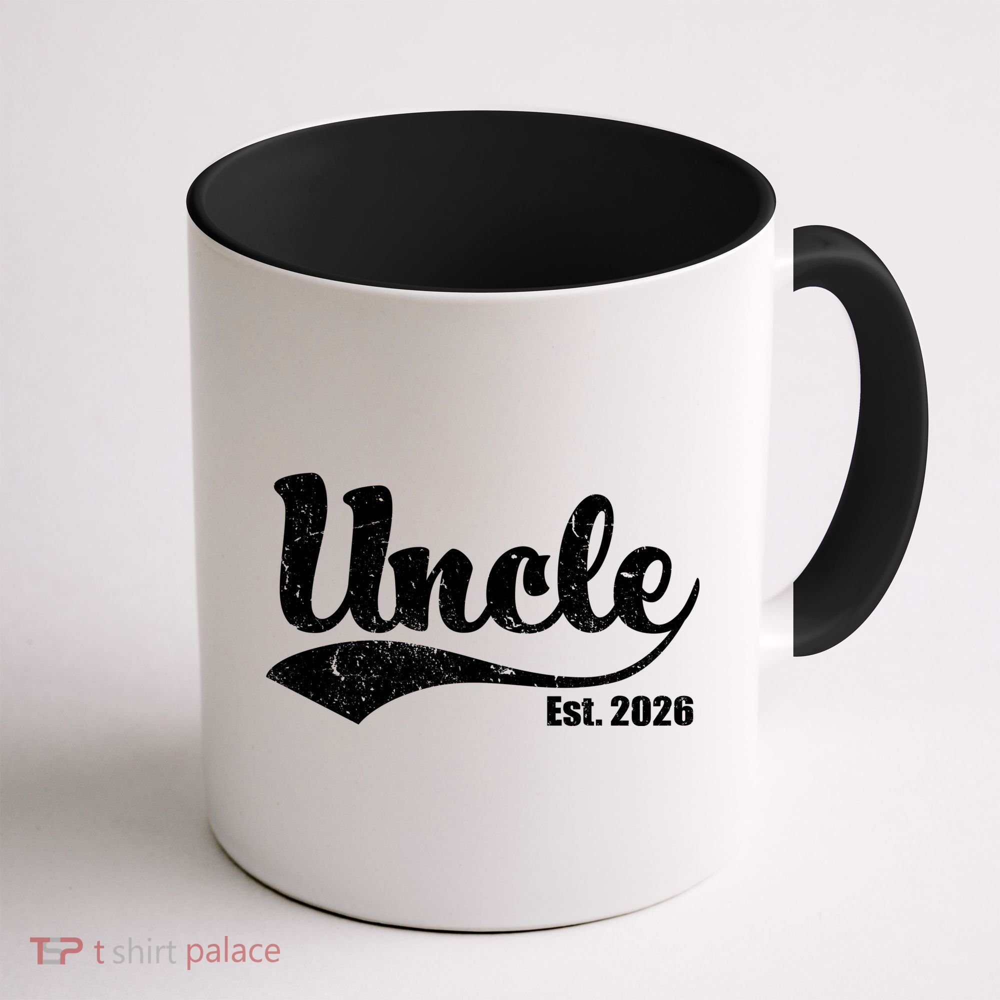Retro Varsity Uncle EST 2026  Coffee Mug