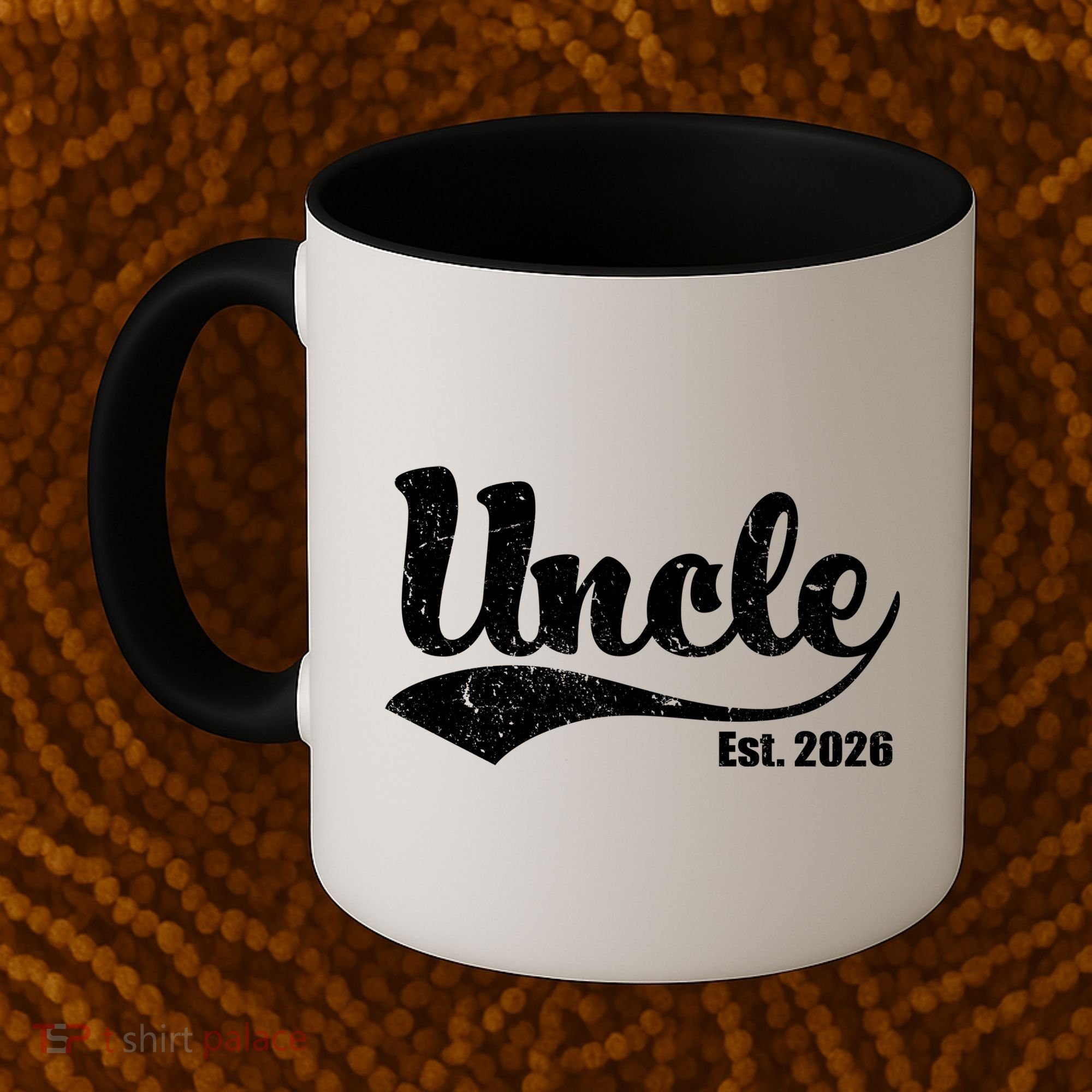 Retro Varsity Uncle EST 2026  Coffee Mug