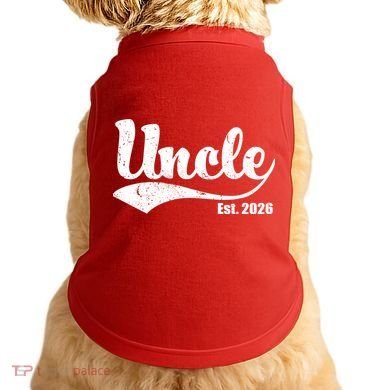 Retro Varsity Uncle EST 2026  Doggie Tank
