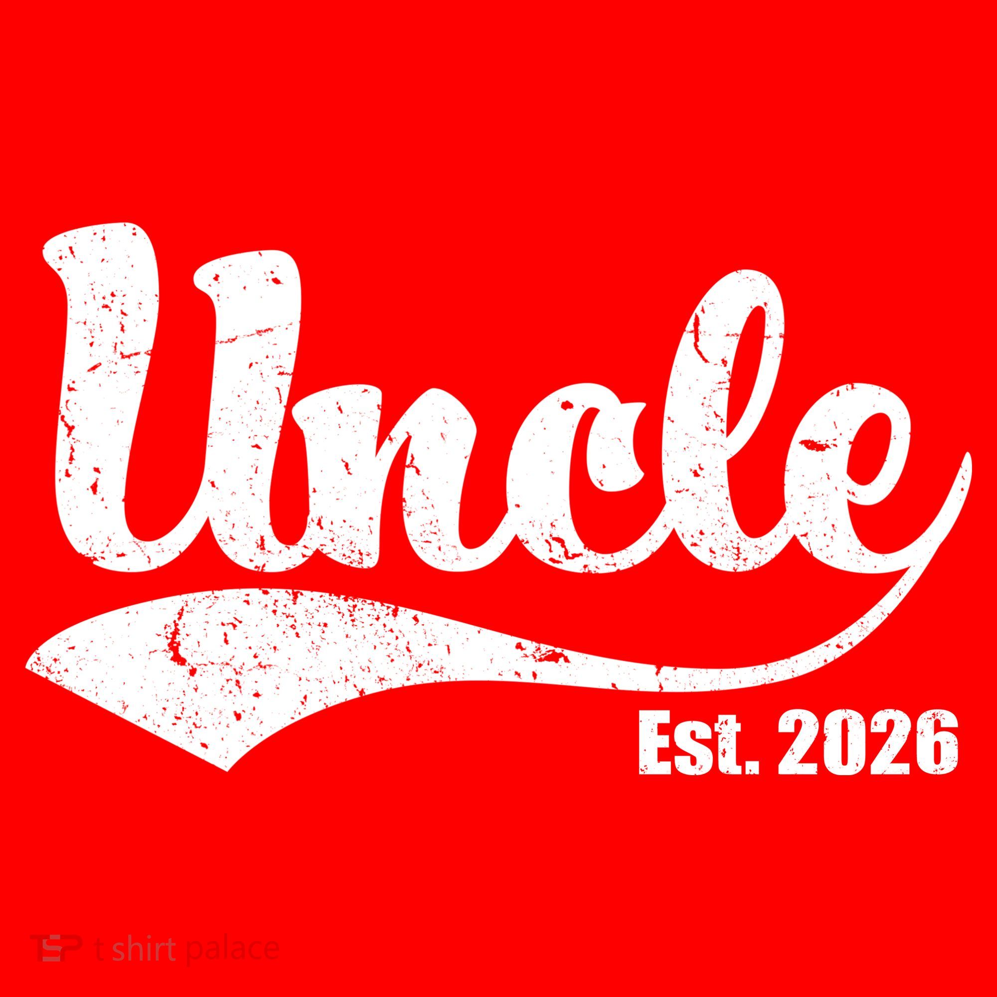 Retro Varsity Uncle EST 2026  Doggie Tank