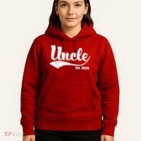 Retro Varsity Uncle EST 2026  Hoodie thumb 5