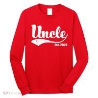 Retro Varsity Uncle EST 2026  Long Sleeve Shirt thumb 0