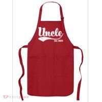 Retro Varsity Uncle EST 2026  Apron thumb 0