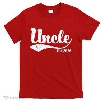Retro Varsity Uncle EST 2026  T-Shirt