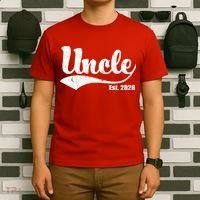 Retro Varsity Uncle EST 2026  T-Shirt thumb 6