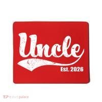 Retro Varsity Uncle EST 2026  Mousepad thumb 0