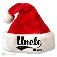 Retro Varsity Uncle EST 2026  Santa Hat thumb 0