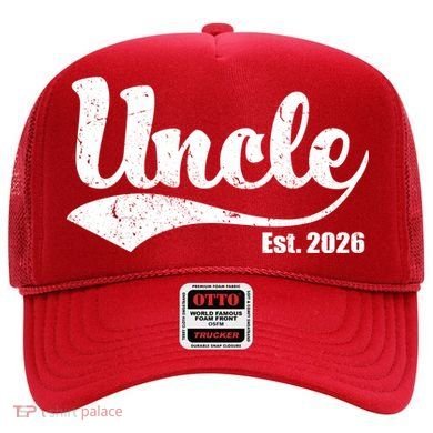 Retro Varsity Uncle EST 2026  Hat