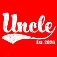 Retro Varsity Uncle EST 2026  Tank Top thumb 6