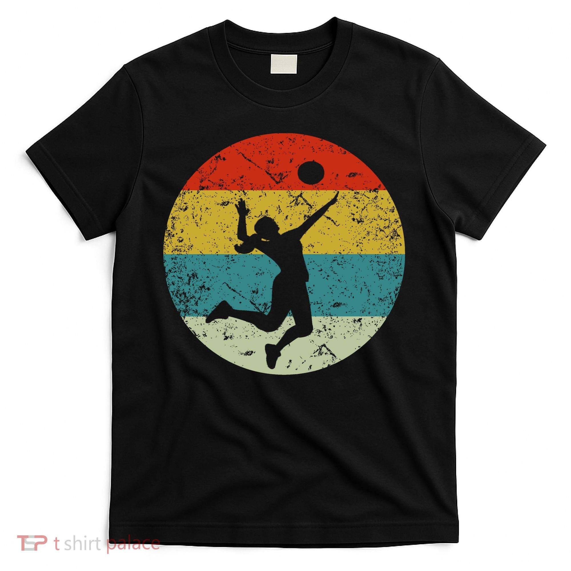 Retro Vintage Volleyball T-Shirt