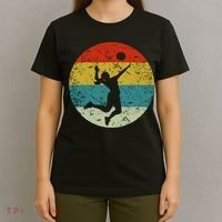 Retro Vintage Volleyball T-Shirt thumb 4