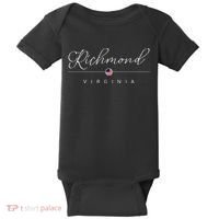 Richmond Virginia Va On Richmond Baby Bodysuit thumb 0