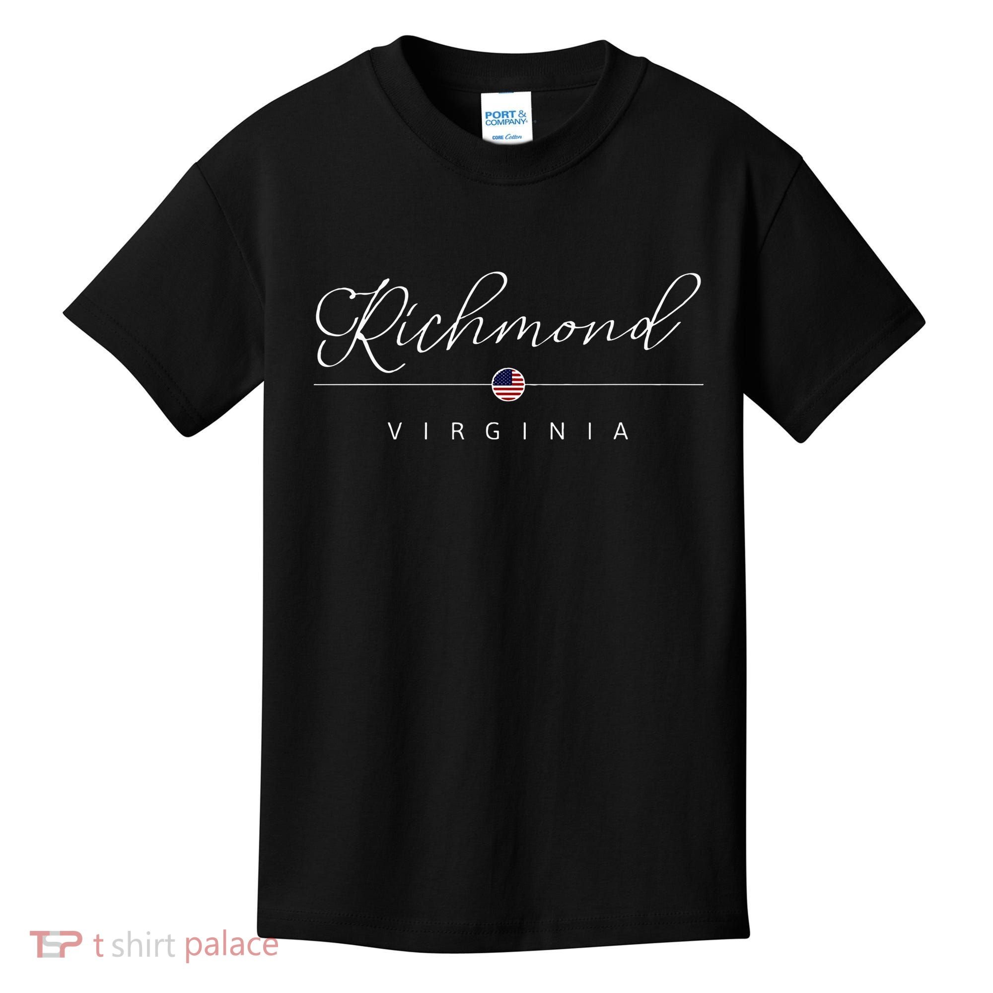 Richmond Virginia Va On Richmond Kids T-Shirt