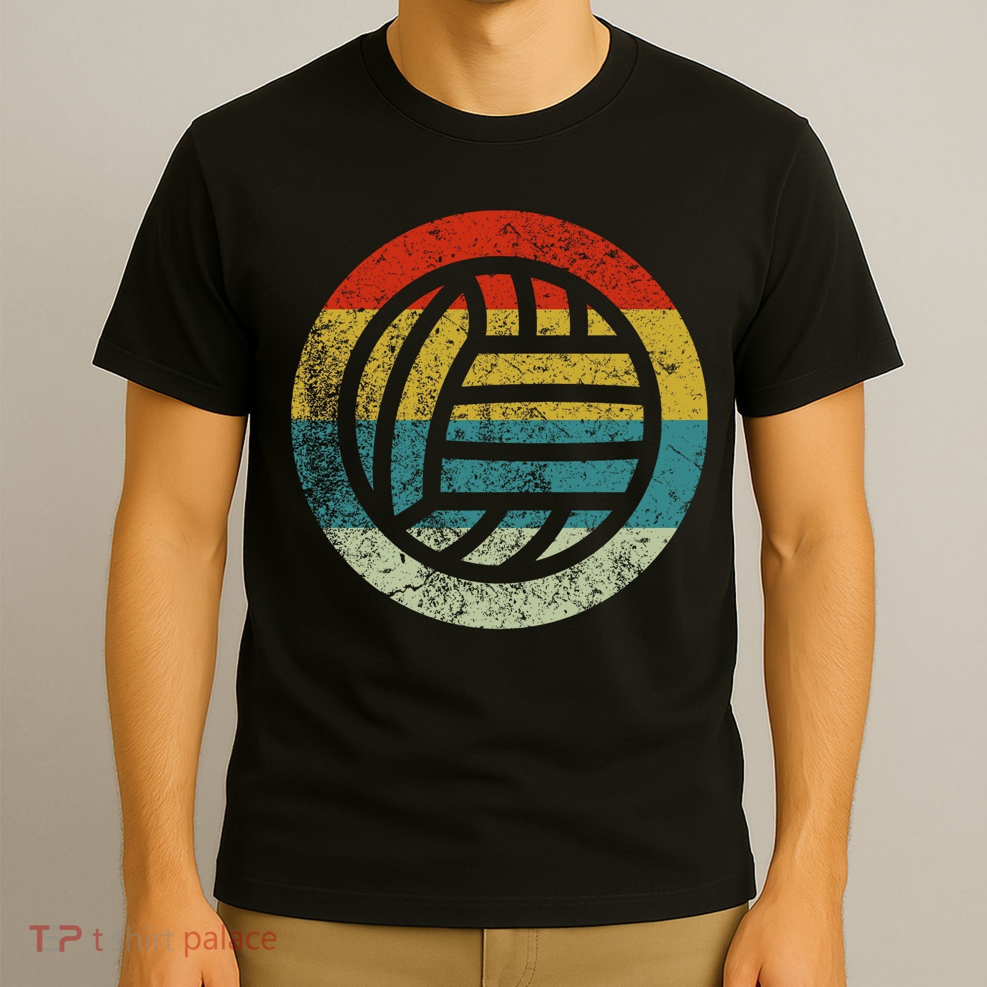 Retro Vintage Volleyball T-Shirt