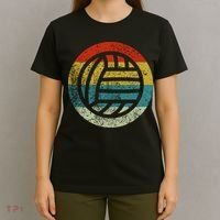 Retro Vintage Volleyball T-Shirt thumb 4