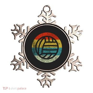 Retro Vintage Volleyball Ornament
