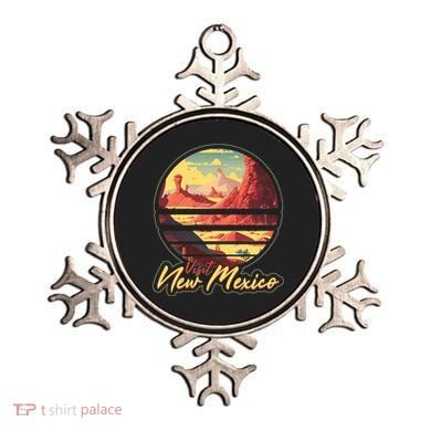 Retro Vintage Visit New Mexico Ornament