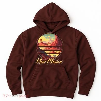 Retro Vintage Visit New Mexico Hoodie