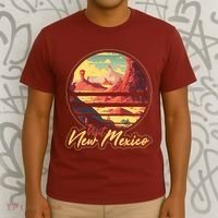 Retro Vintage Visit New Mexico T-Shirt thumb 3
