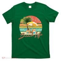 Retro Vintage Vacation Beach Life T-Shirt thumb 0