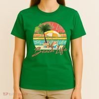 Retro Vintage Vacation Beach Life T-Shirt thumb 4