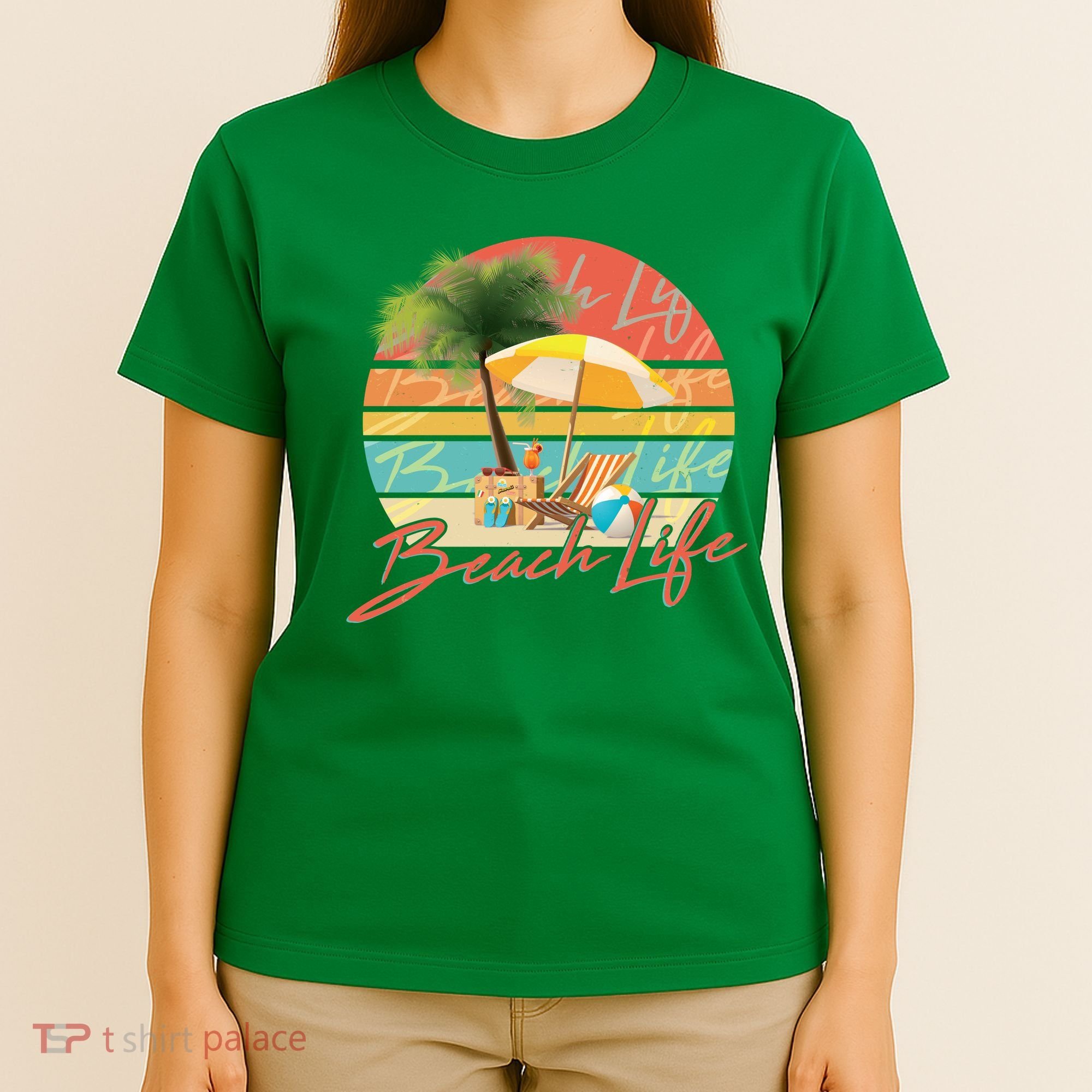 Retro Vintage Vacation Beach Life T-Shirt