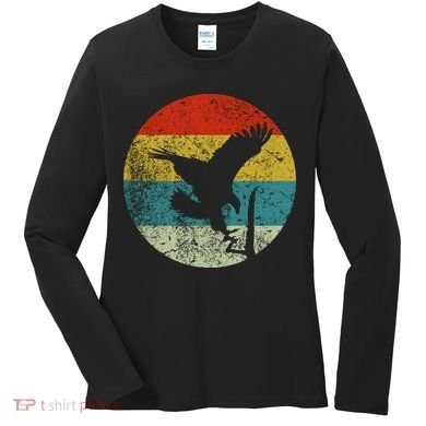 Retro Vintage Vulture Women's Long Sleeve Shirt