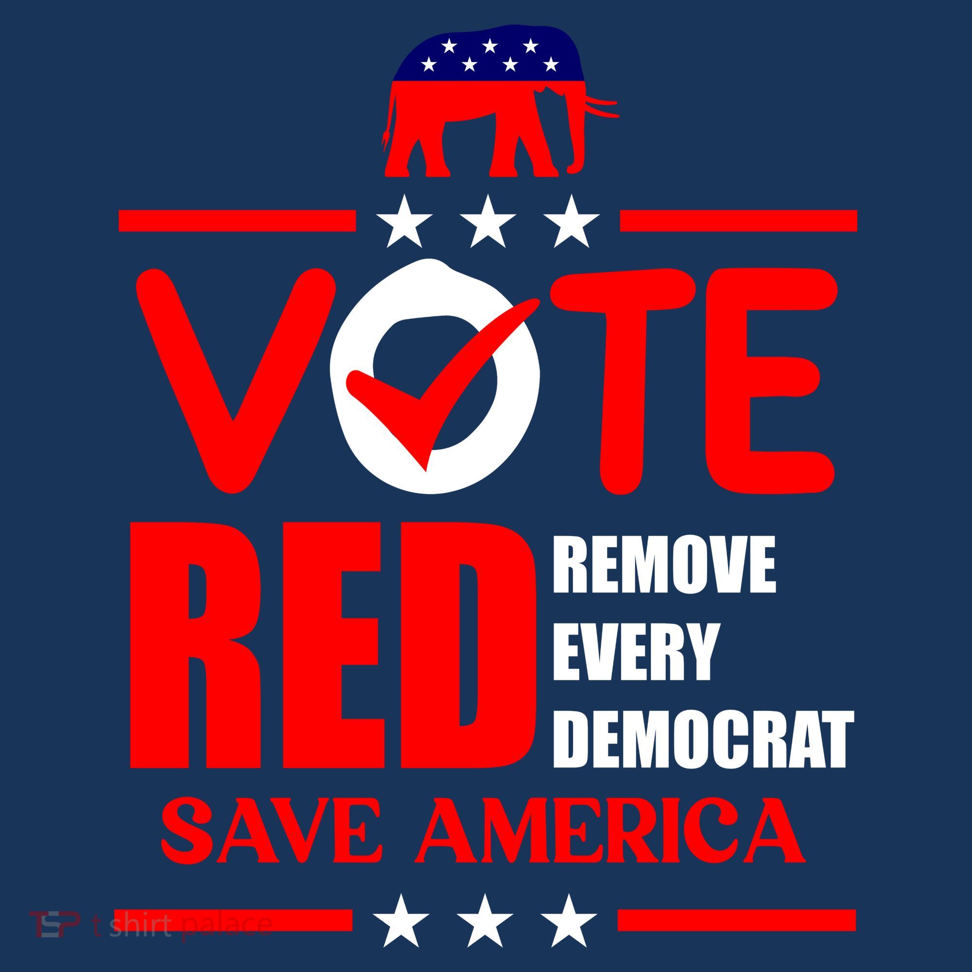 Republican Voter Vote Red Remove Democrat Save America Women's Hoodie