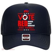 Republican Voter Vote Red Remove Democrat Save America Hat thumb 0