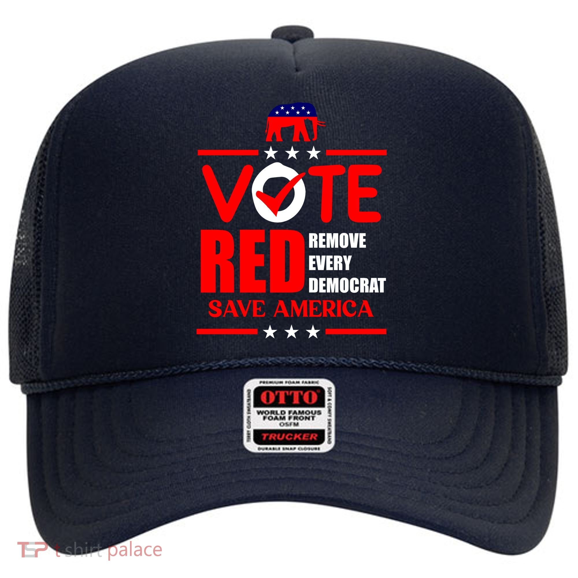 Republican Voter Vote Red Remove Democrat Save America Hat