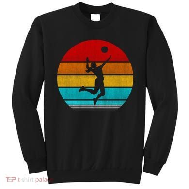 Retro Vintage Volleyball Sweatshirt