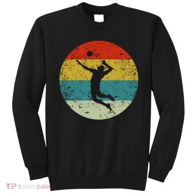 Retro Vintage Volleyball Sweatshirt