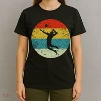 Retro Vintage Volleyball T-Shirt thumb 4