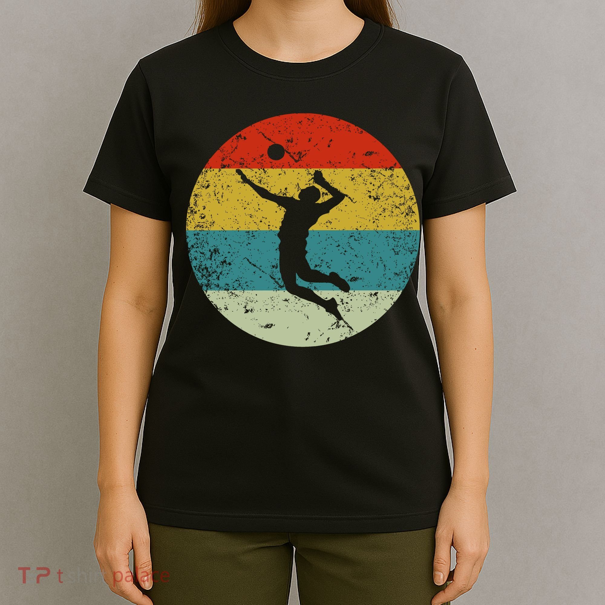 Retro Vintage Volleyball T-Shirt