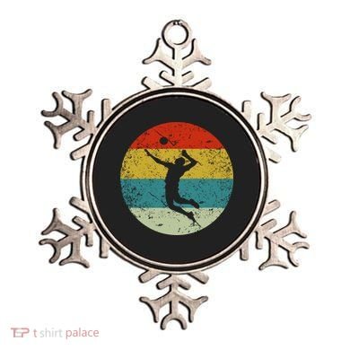 Retro Vintage Volleyball Ornament