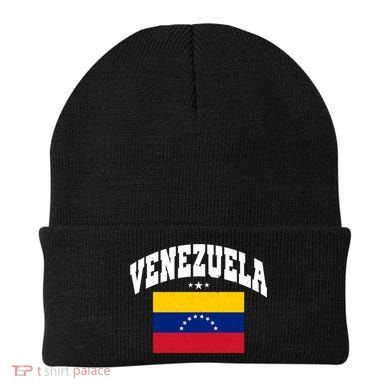 Retro Venezuela Vintage Flag Throwback Gift Beanie