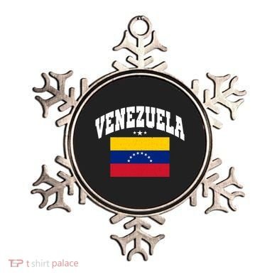 Retro Venezuela Vintage Flag Throwback Gift Ornament