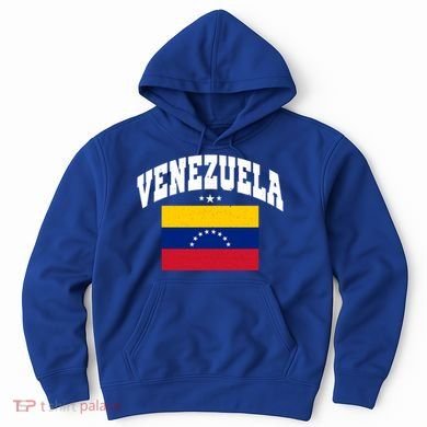 Retro Venezuela Vintage Flag Throwback Gift Hoodie