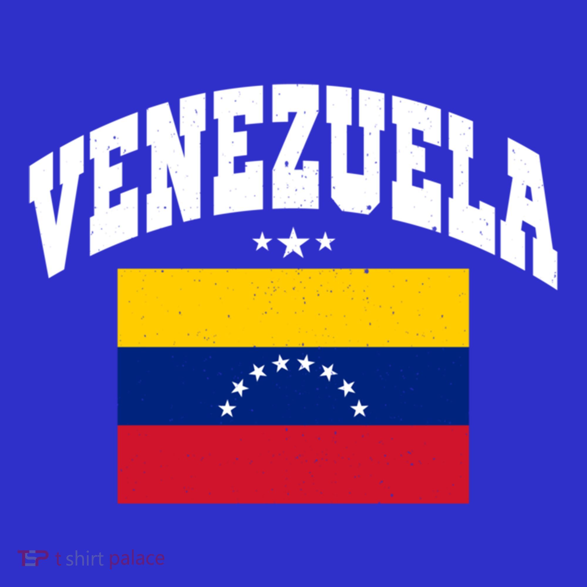 Retro Venezuela Vintage Flag Throwback Gift T-Shirt
