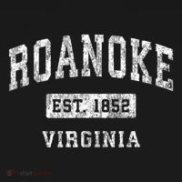 Roanoke Virginia Va Vintage Established Sports T-Shirt thumb 7