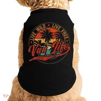 Retro Vintage Van Life Doggie Tank
