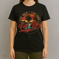 Retro Vintage Van Life T-Shirt thumb 4