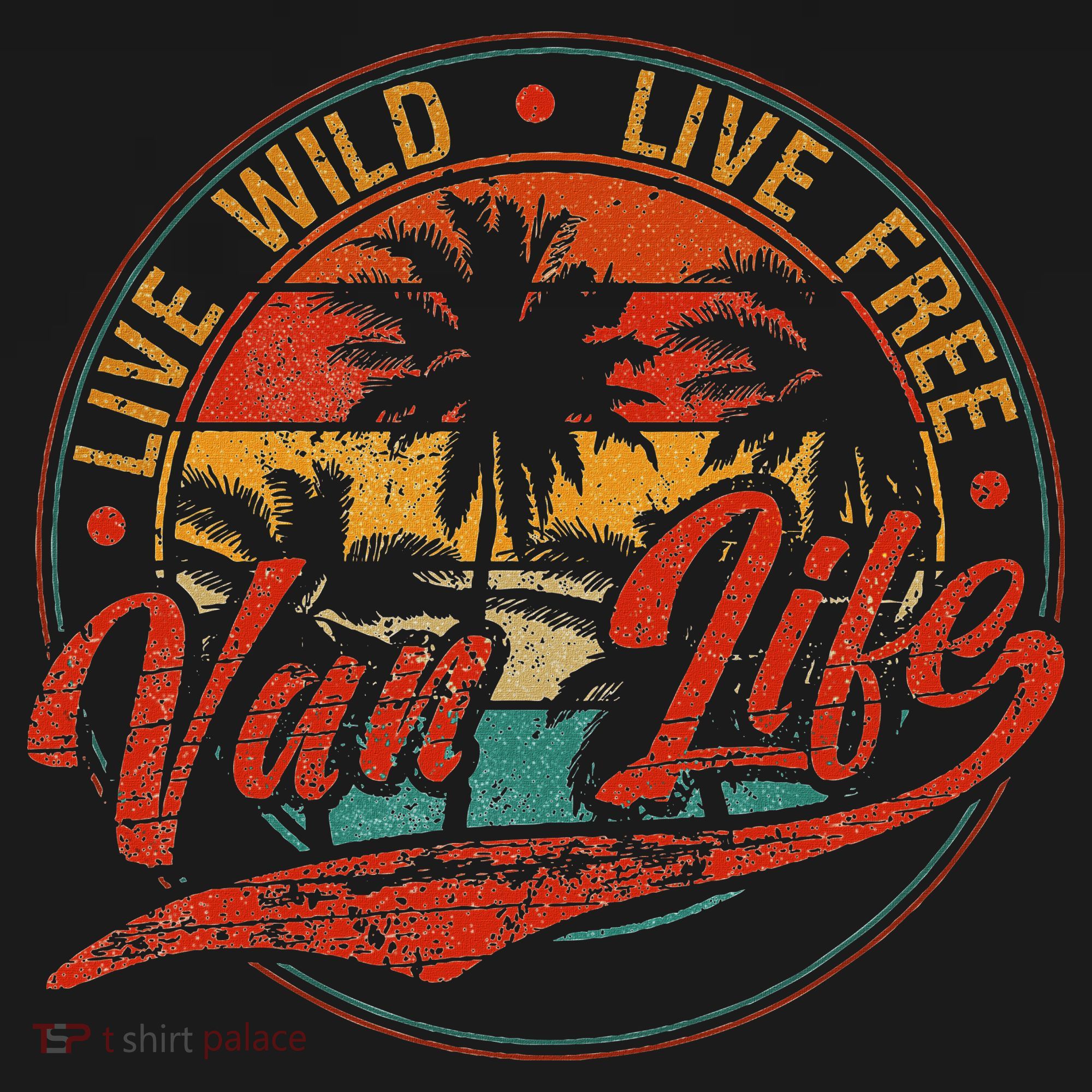 Retro Vintage Van Life T-Shirt