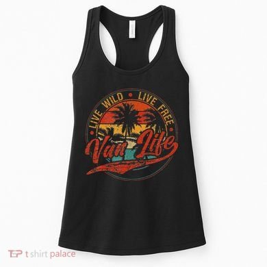 Retro Vintage Van Life Women's Tank Top