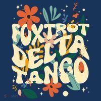 Retro VintageFlowers Vintage Foxtrot Delta Tango T-Shirt thumb 7