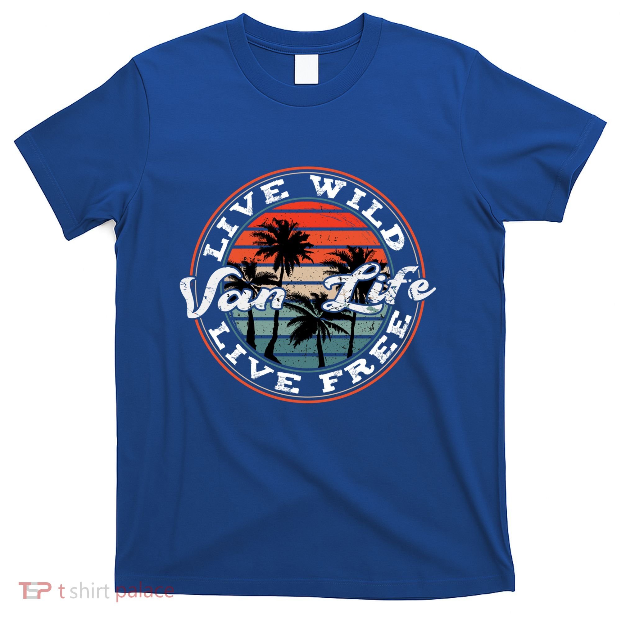Retro Vintage Van Life Dwellers Vanlife Nomads Funny Gift T-Shirt