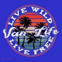 Retro Vintage Van Life Dwellers Vanlife Nomads Funny Gift T-Shirt thumb 7
