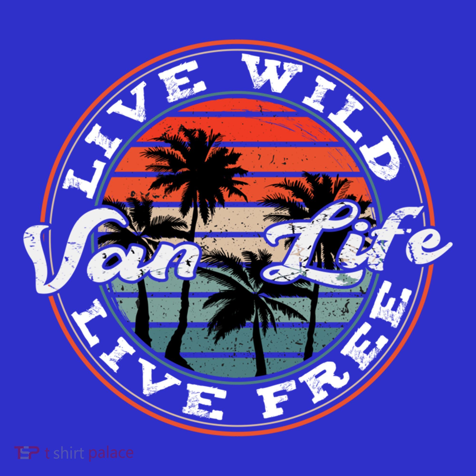 Retro Vintage Van Life Dwellers Vanlife Nomads Funny Gift T-Shirt