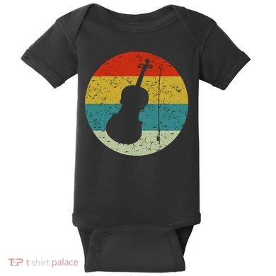 Retro Vintage Violent Baby Bodysuit